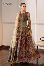 EMBROIDERED NET CH09-02 UNSTITCHED